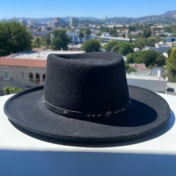 Renegade Headwear Packable Black Lite Felt Wool Hat - Picture 2 of 11